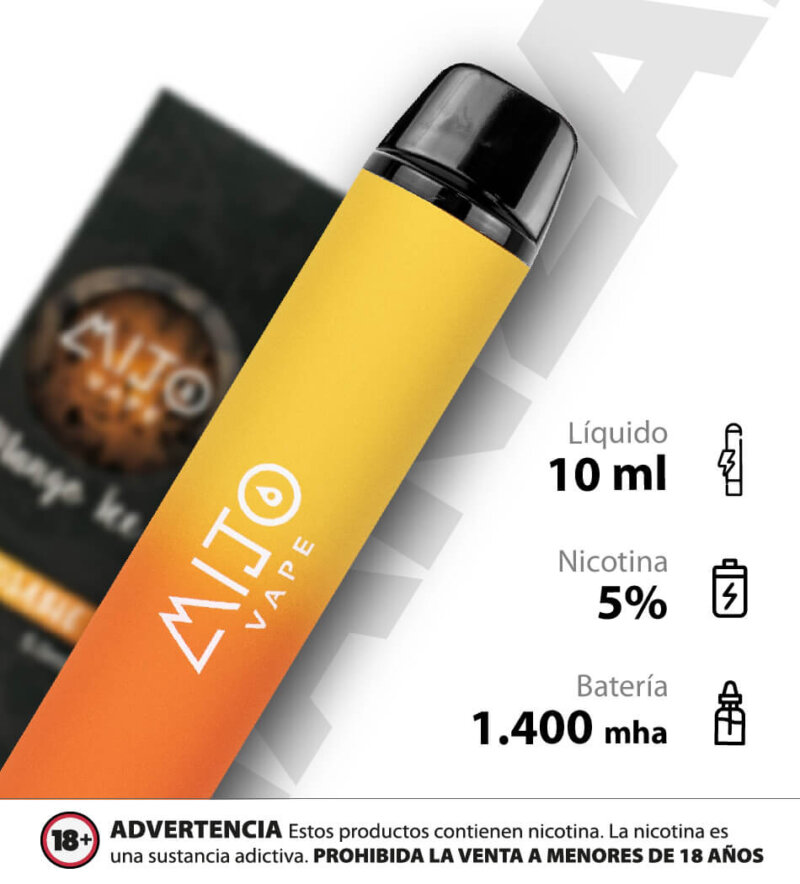 Mijo Vape 3000 puff mango ice