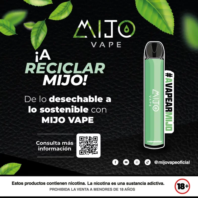 De lo desechable a lo sostenible con Mijo Vape