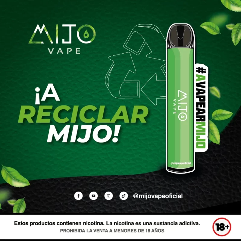 Sostenibilidad Mijo Vape