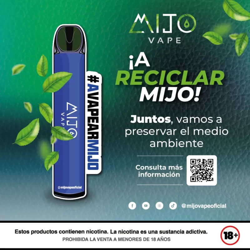 Reciclaje de equipos de vapeo